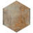 Terre 10" x 11" Porcelain Spanish Wall & Floor Tile