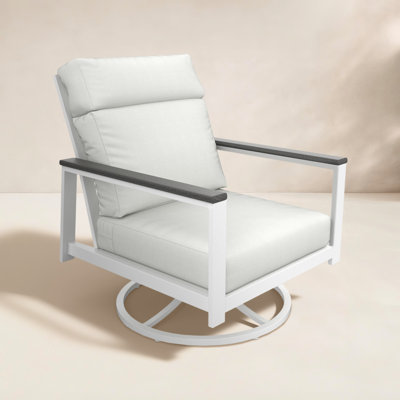 Townsend Metal Outdoor Rocking Chair With Sunbrella Cushion