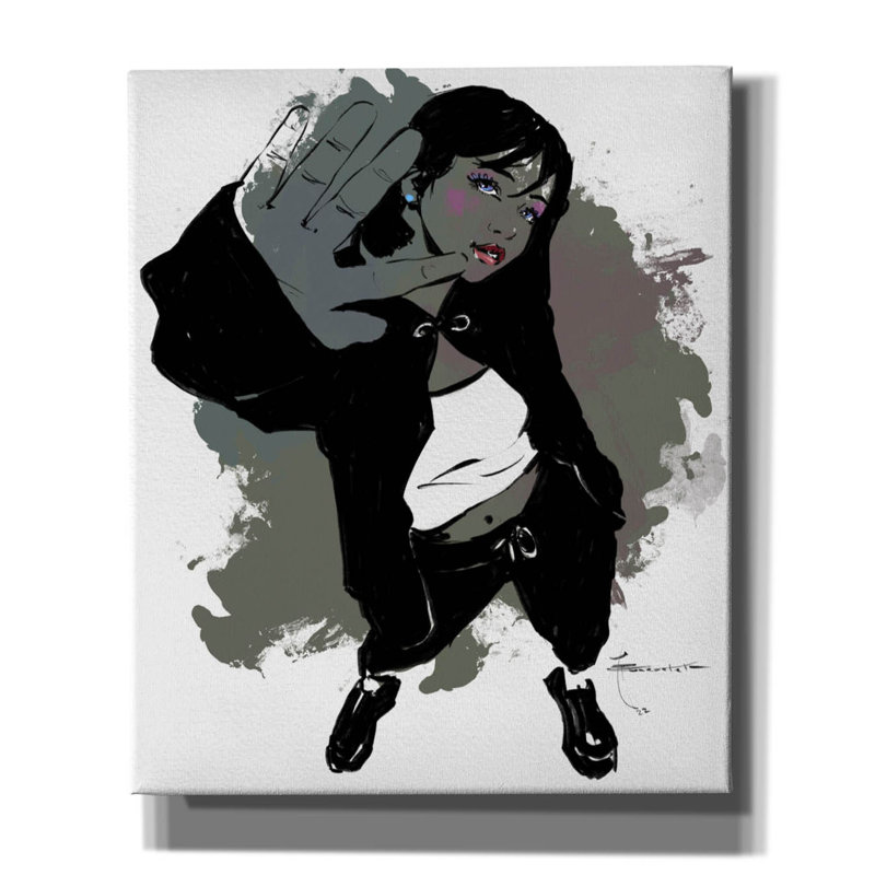 " Stop " by TM Borenstein, 24" H x 20" W x 0.75" D