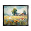 Ba-667-Floater Barn In Meadow, peinture encadrée sur toile par Ramona Murdock, peinture-97261554-97261556