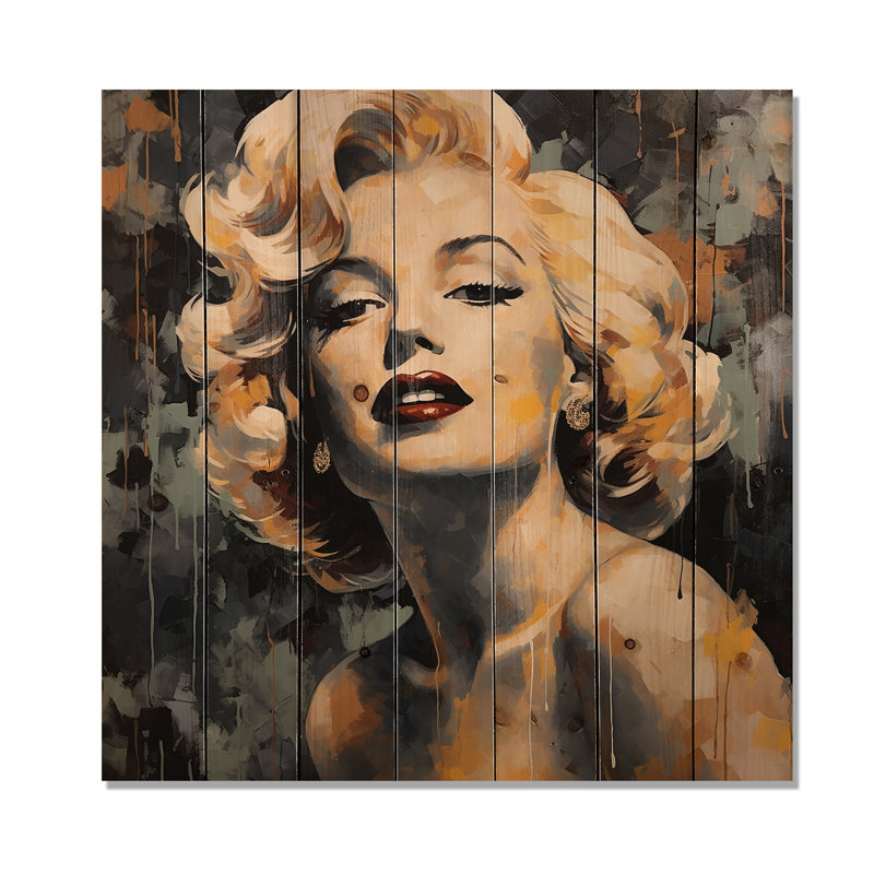 Moncur - Panneaux de décoration murale en bois tendance, H 15 po x l 15 po