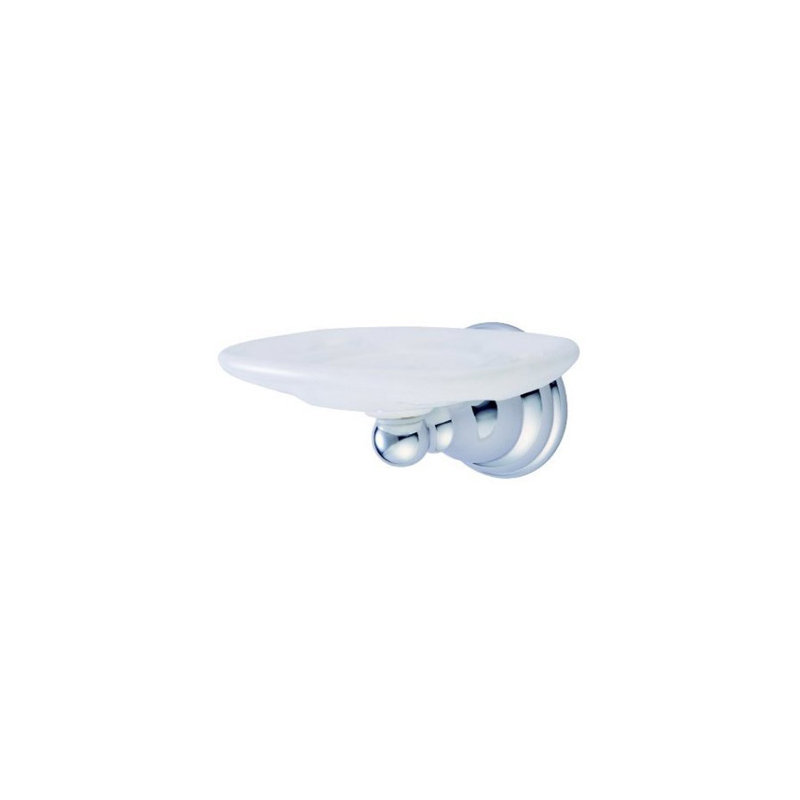 Royale Toothbrush & Tumbler Holder, Polished Chrome