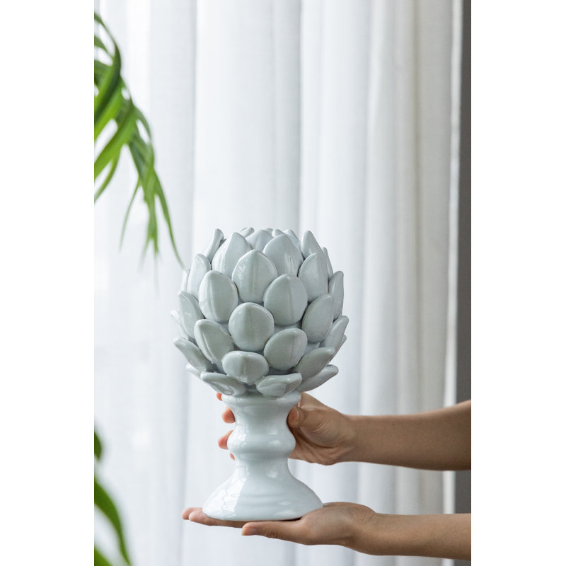 Delina Food & Beverage Figurines & Sculptures, 9.8" H x 6.3" W x 6.3" D