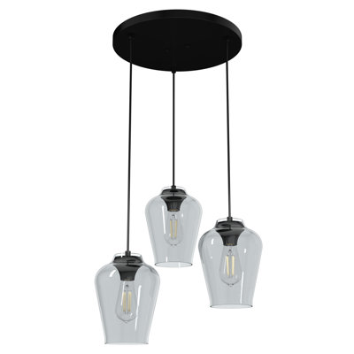 Vidria 3 - Light Cluster Jar Pendant