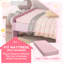 Danica Toddler Bed Frame Cat Design for 3-6 Years 143L x 74W x 72Hcm Pink