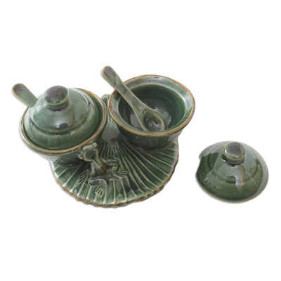 Ceramic Condiment Set