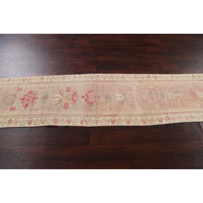 Hand Knotted Wool Geometric Indoor Rug