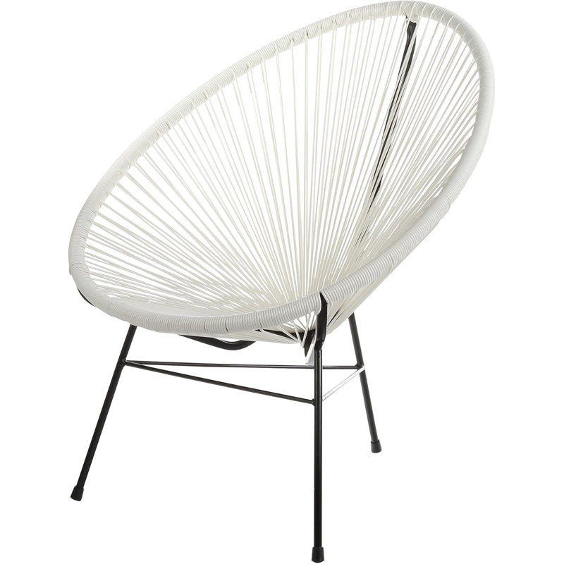 Chaise Acapulco, Blanc