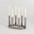 Rad 7'' H Steel Tube Tabletop Candelabra-65218699