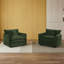 Upholstered Accent Armchair Set-1421991417