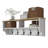 Modern Hall Stand with Numerous Shelves, 47.2 x 14.6 x 8.7 inches | 100% Melamine Coated Particle Board for Durability | Additional Storage Solution for Entryway, Stylish and Functional Design for Home Organization-1033182970