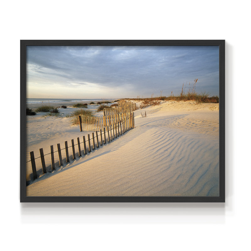 Huntington Horizon - reproduction encadrée, H 11 po x l 14 po, Noir