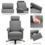 Fauteuil de massage inclinable électrique
