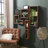 Aitken Hexagon Teak Solid Wood Floating Shelf