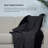 BEDGEAR Sherpa Performance® Throw Blanket Reversible Charcoal-117445505