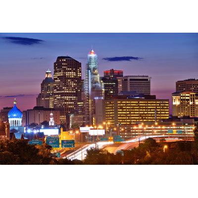 Chawana Hartford Connecticut Skyline par - Photographie de toile tendue