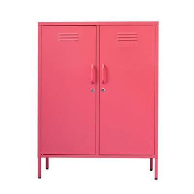 Tamanna Steel 2 -Door Rectangle Accent Cabinet