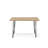 Modern Tan 48" x 30" Dining Table with Stylish Live Edge Design-1777283040-1777283041-1777283054
