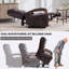 Fauteuil inclinable électrique Powerair Leatherair-2126467640