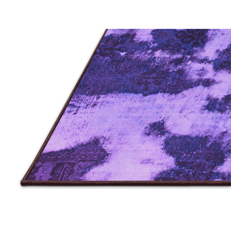 Tapis mauve Delfa, Rectangle 5 pi x 7 pi