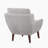Chenille Upholstery Accent Chair-1755210919