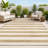 Hertel Wide Stripe Beige/Brown Indoor/Outdoor Rug-1363504378