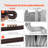 Rain Gutter Downspout Extensions 2-Pack Flexible Downspout Extender-111870225