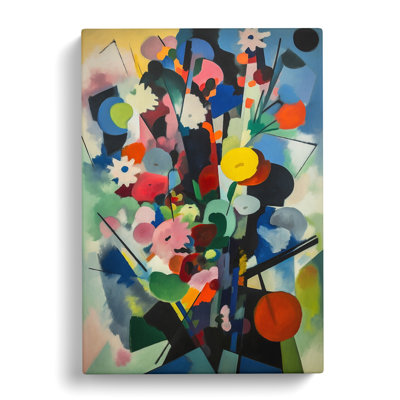 Ilex Flowers Bauhaus Vol.3 - Wrapped Canvas