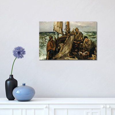 The Workers of the Sea, 1873 by Edouard Manet - 1 Piece Wrapped Canvas Painting