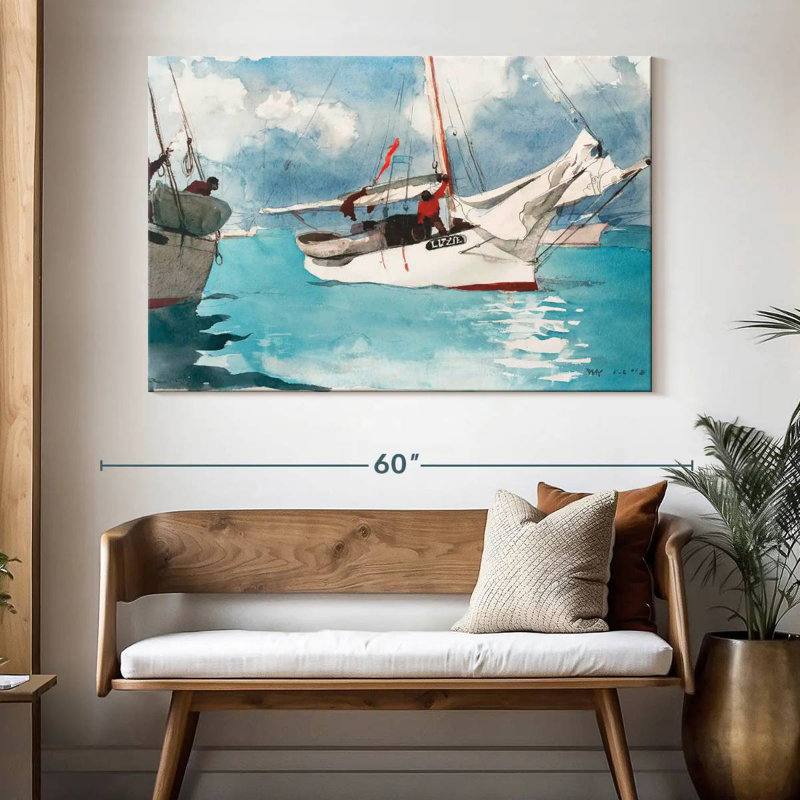 Fishing boats key west Aletra, H 34 po x l 51 po