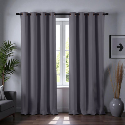 Salut Adjustable Single Curtain Rod