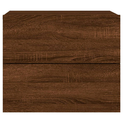 Bonts 50cm W Engineered Wood Bedside Table