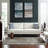 Modway Enye Distressed Vintage Floral Lattice Area Rug in Brown and Silver Blue-27259044