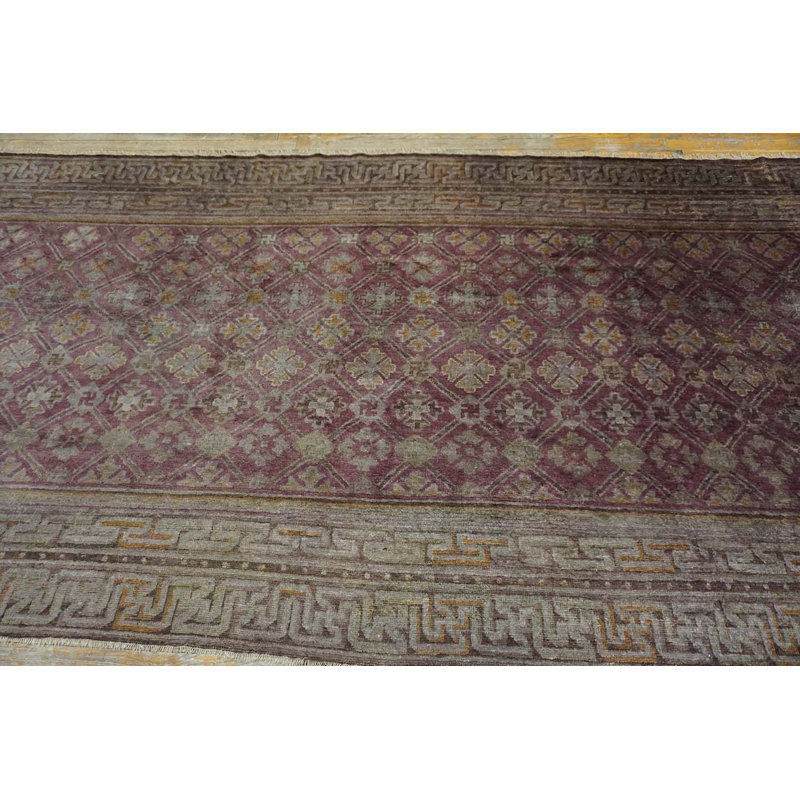 Antique Large Chinese - Baotou Knotted Rug