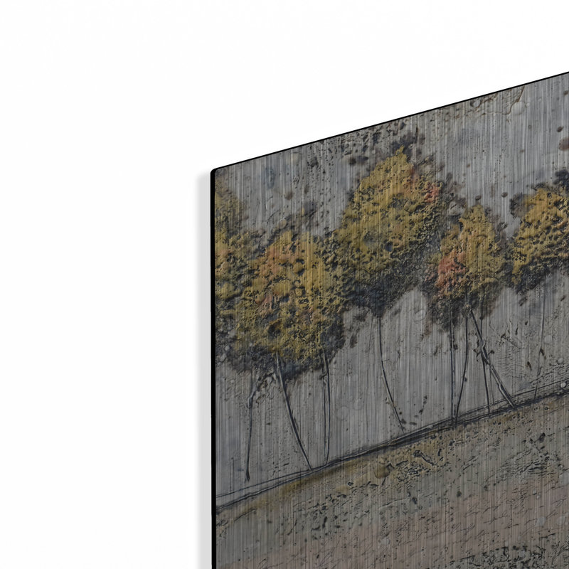 «A Route Of Gold» par Britt Hallowell, H 12 po x l 24 po