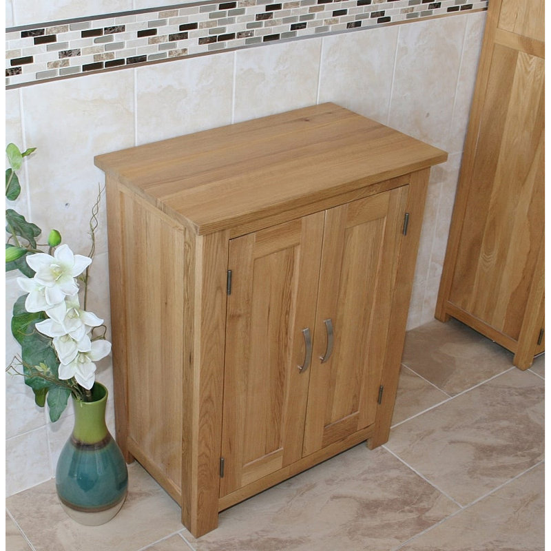Estrella Solid Wood Bathroom Cabinet