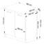 Kuch-Oliwia-Cza 85Cm H x 46Cm D Particleboard Base Cabinet-105005226