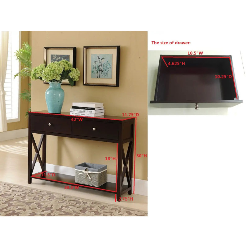Waukena 42'' Console Table