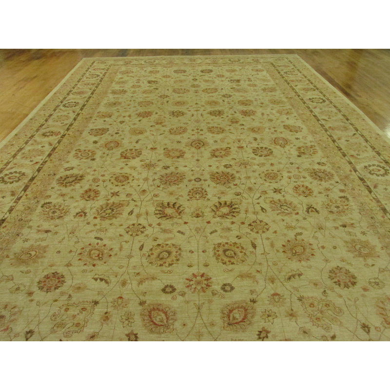 Tapis intérieur de la laine 15' x 23 pi 4" one-of-kind à la main noué la Huntingdon