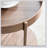 2-Piece Modern 2 tier Round Coffee Table Set for Living Room,Easy Assembly Nesting Coffee Tables-1367376707