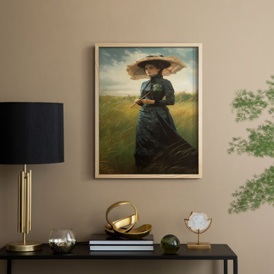 Reproduction encadrée WOMEN Series CML XXXI - bois massif