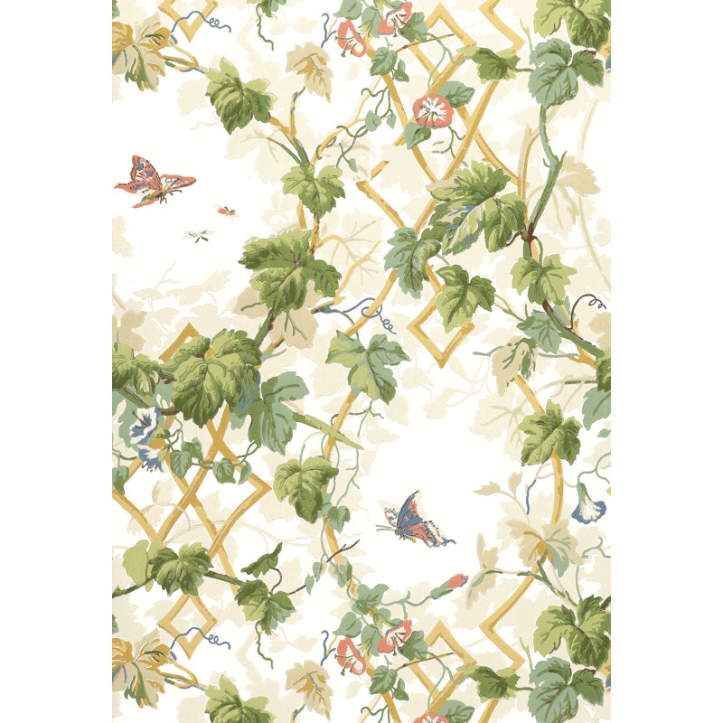 Leafy Arbor Wallpaper