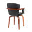 Chaise d'appoint rembourrée pivotante (ensemble de 2)-67169713