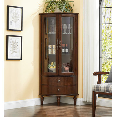18.9 " L Solid Wood Bar Cabinet