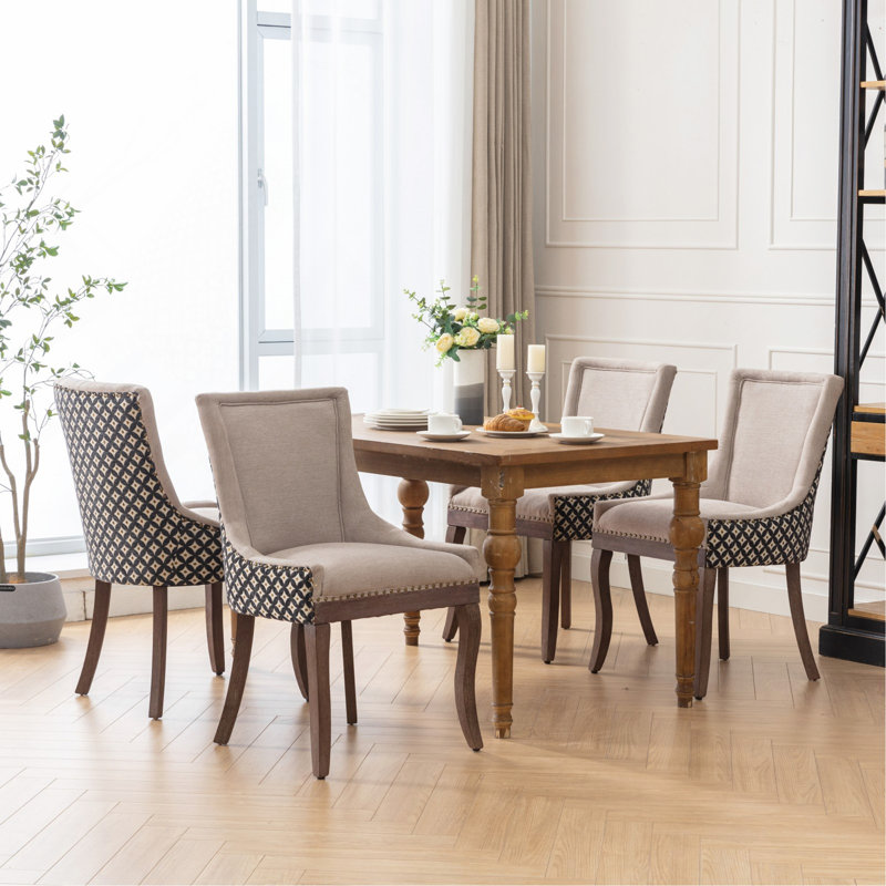 Ensemble de 2 chaises de salle à manger Ultra Side, Beige