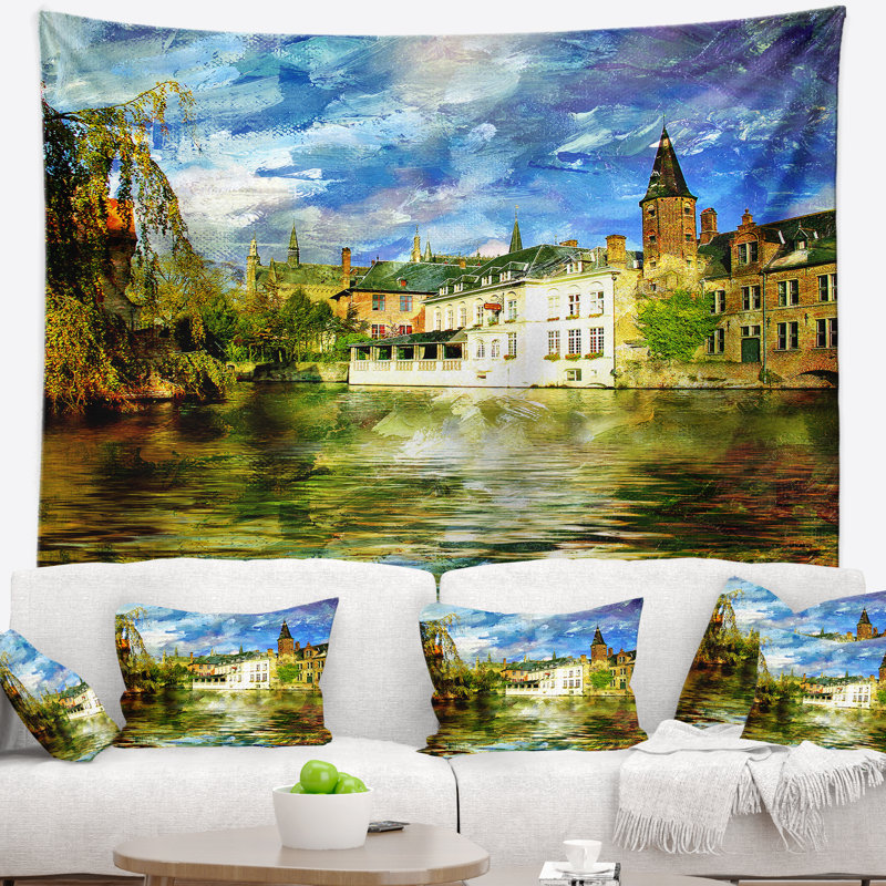 Polyester Tapestry, 32" H x 39" W
