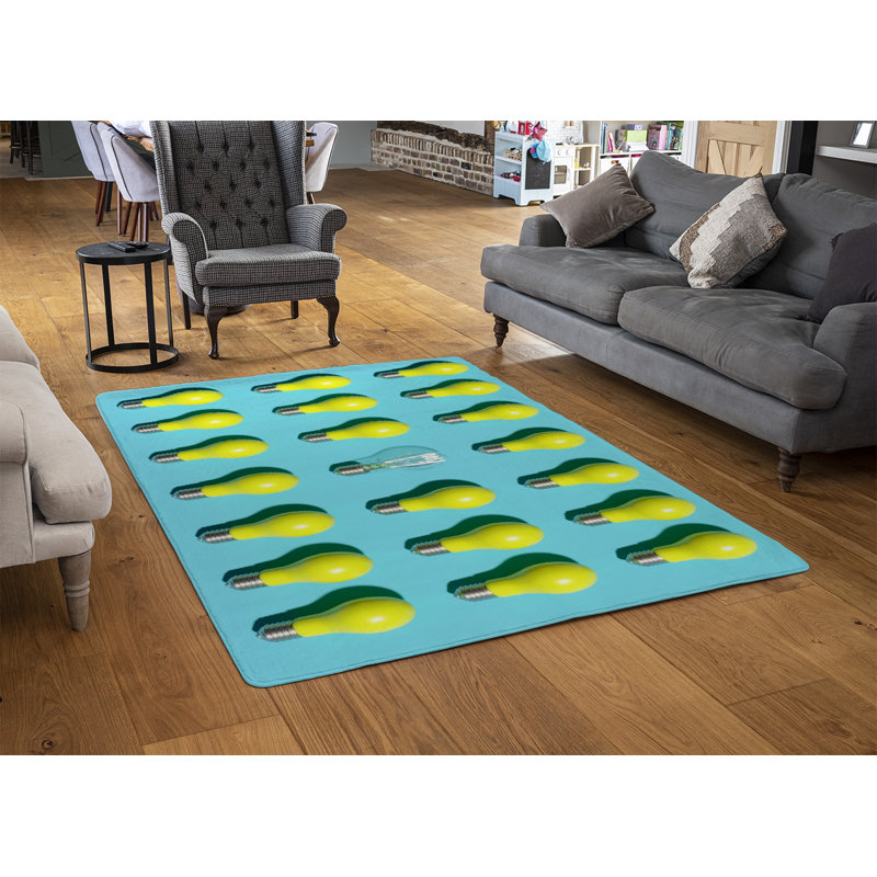 Mishay Area Rug, Rectangle 60 x 110cm