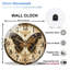 Horloge murale papillon et horloge murale 12 po