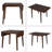 29"- 45" Extendable Dining Table For 4, Folding Kitchen Table With Rubberwood Legs, Space-Saving Dinner Table For Living Room, Kitchen, Dining Room, Small Space-1330952000