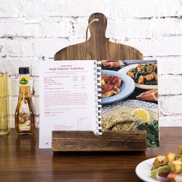 Custom Recipe holder - Personalized Cookbook Stand - Engraved Custom T –  Kobasic Creations